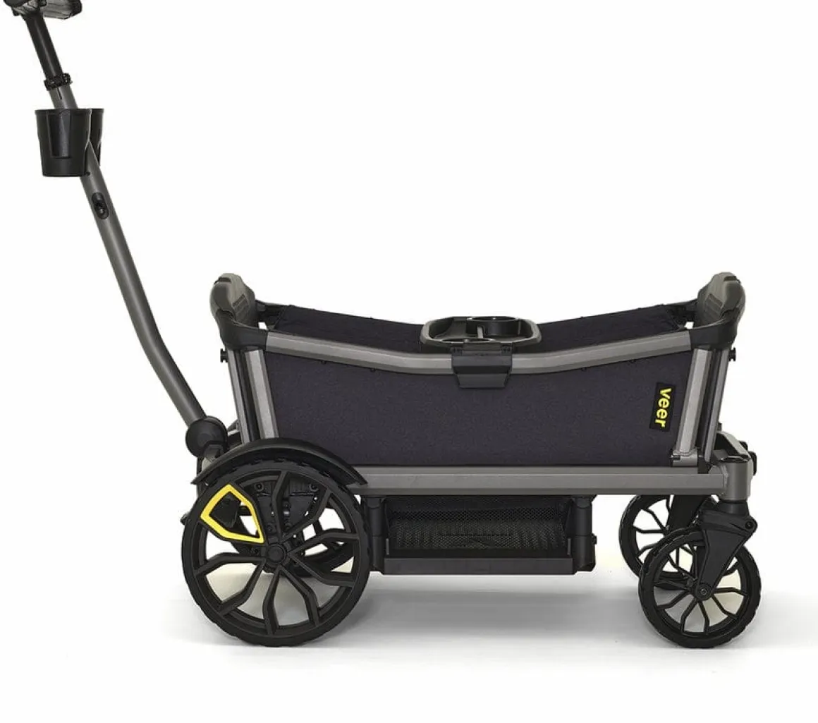 Veer Cruiser City XL Stroller Wagon Essentials Bundle - Grey