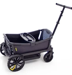 Veer Cruiser (2 Seater) Stroller Wagon Bundle - Gray
