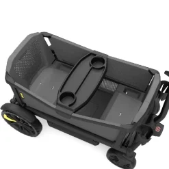 Veer Cruiser (2 Seater) Stroller Wagon Bundle - Gray