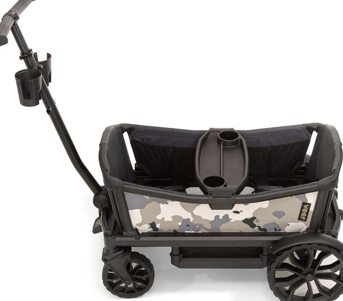 Veer Cruiser (2 Seater) Stroller Wagon Bundle - Ice Camo