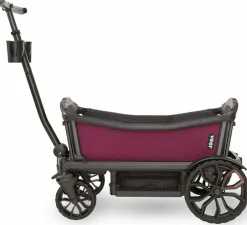Veer Cruiser (2 Seater) Stroller Wagon Bundle - Pink Agate