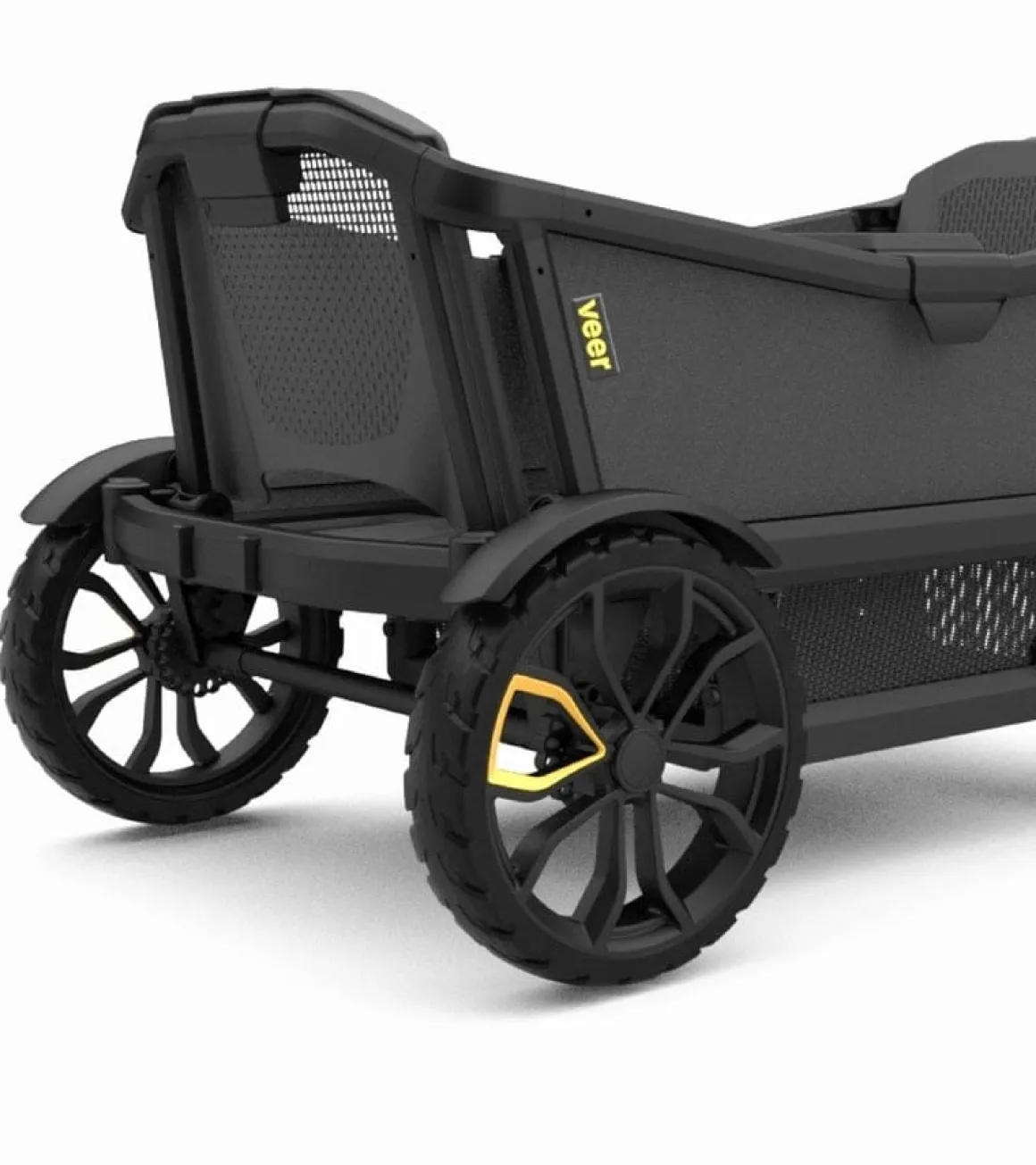 Veer Cruiser (2 Seater) Stroller Wagon Bundle - Pink Agate