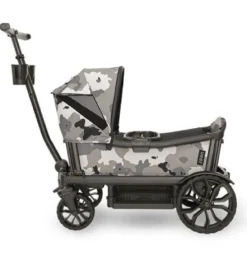 Veer Cruiser Stroller Wagon + Canopy Bundle - Ice Camo/Ice Camo