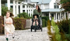 Veer Switch&Jog Luxe Stroller Bundle with Neoprene Kit - Black Onyx (One Box)