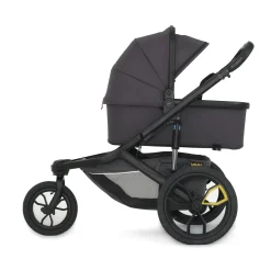 Veer Switch&Jog Luxe Stroller with Neoprene Kit + Bassinet Bundle - Green Jasper