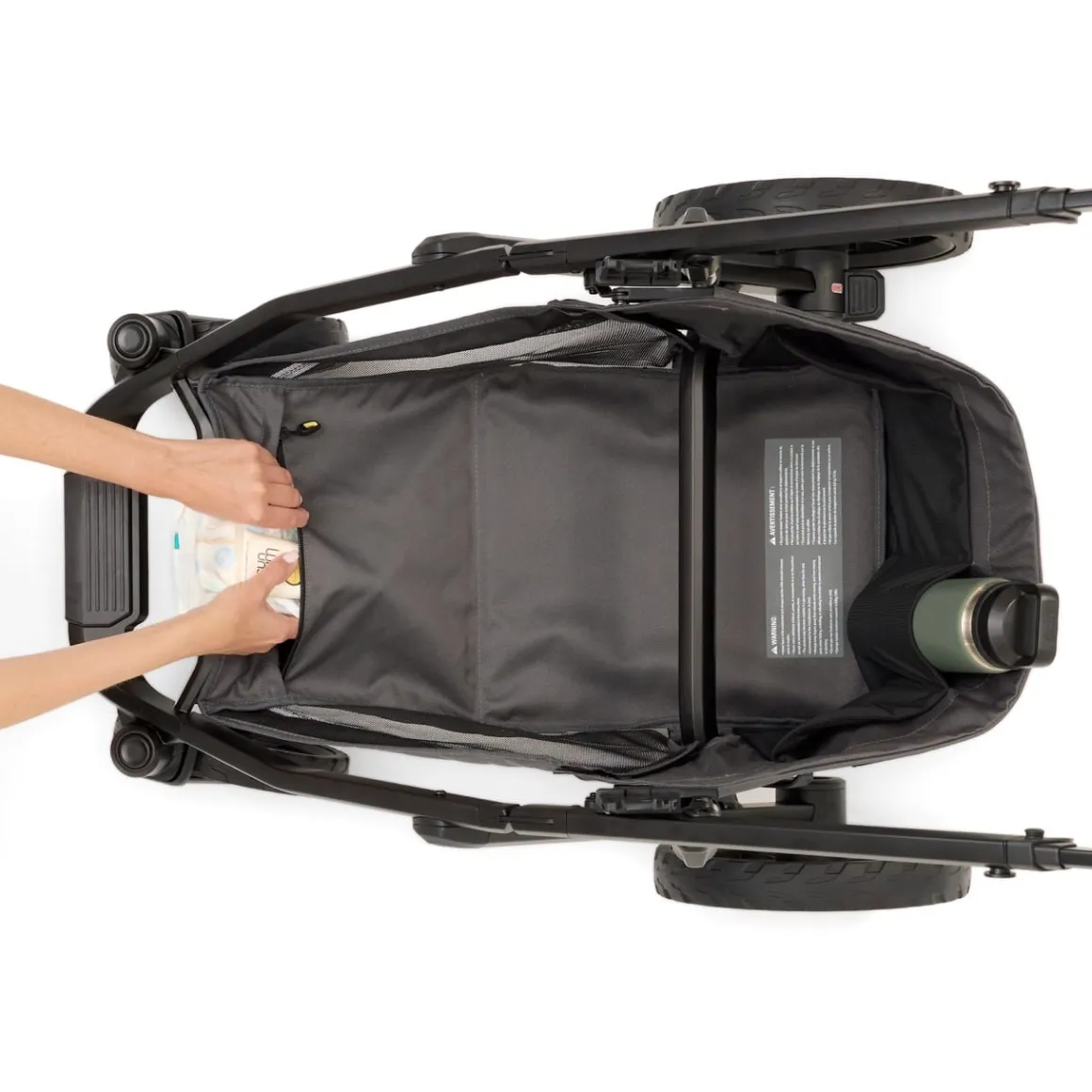 Veer Switch&Roll Luxe Single-to-Double Stroller Bundle with Leather Kit - Black Onyx (One Box)