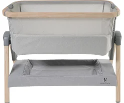 Venice Child California Dreaming Bedside Bassinet - Gray Wood