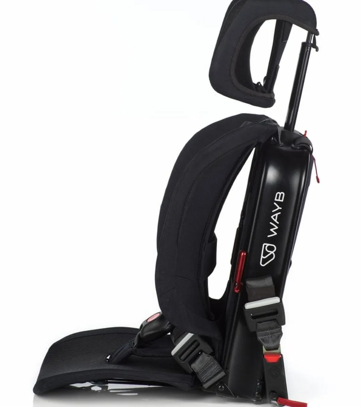 WAYB Pico Forward Facing Travel Car Seat + Essentials Bundle - Midnight / Onyx