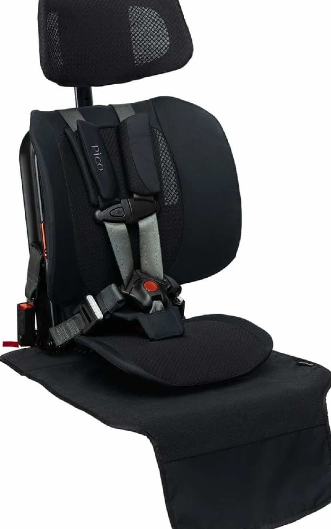 WAYB Pico Forward Facing Travel Car Seat + Essentials Bundle - Midnight / Onyx