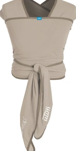 We Made Me Flow Wrap Baby Carrier - Pebble