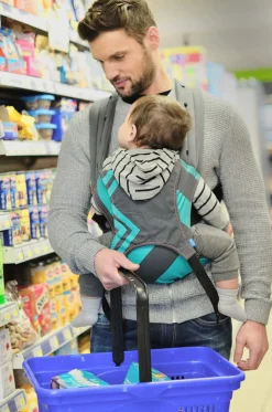 We Made Me Venture 2 in 1 Baby Carrier - Black Gradient Spot