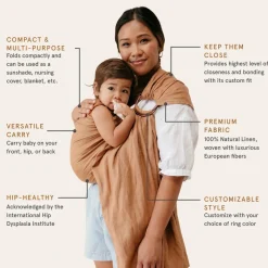 WildBird Linen Ring Sling, Standard (74