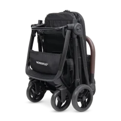 WonderFold Bella Pet Stroller - Graphite Black