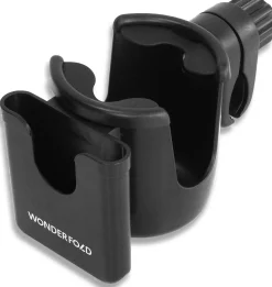 WonderFold 2-In-1 Cup & Phone Holder - Black (fits all wagons)