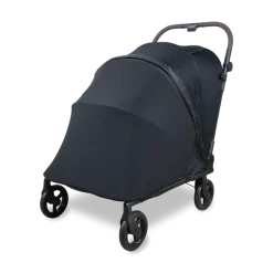 WonderFold Large Hudson Pet Stroller - Graphite Black
