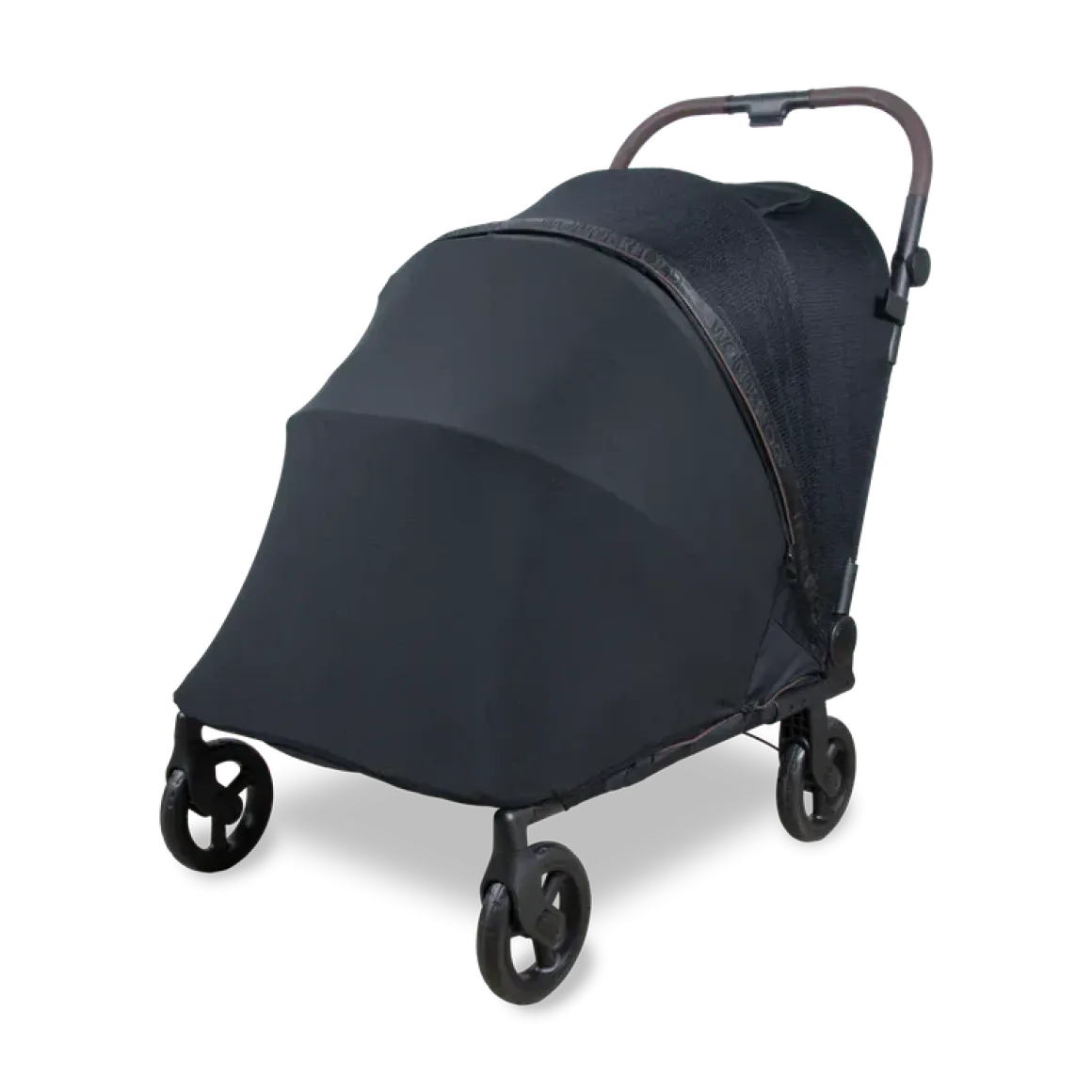 WonderFold Large Hudson Pet Stroller - Graphite Black