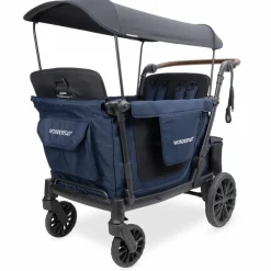 WonderFold L4 Quad (4 Seater) Stroller Wagon - Navy