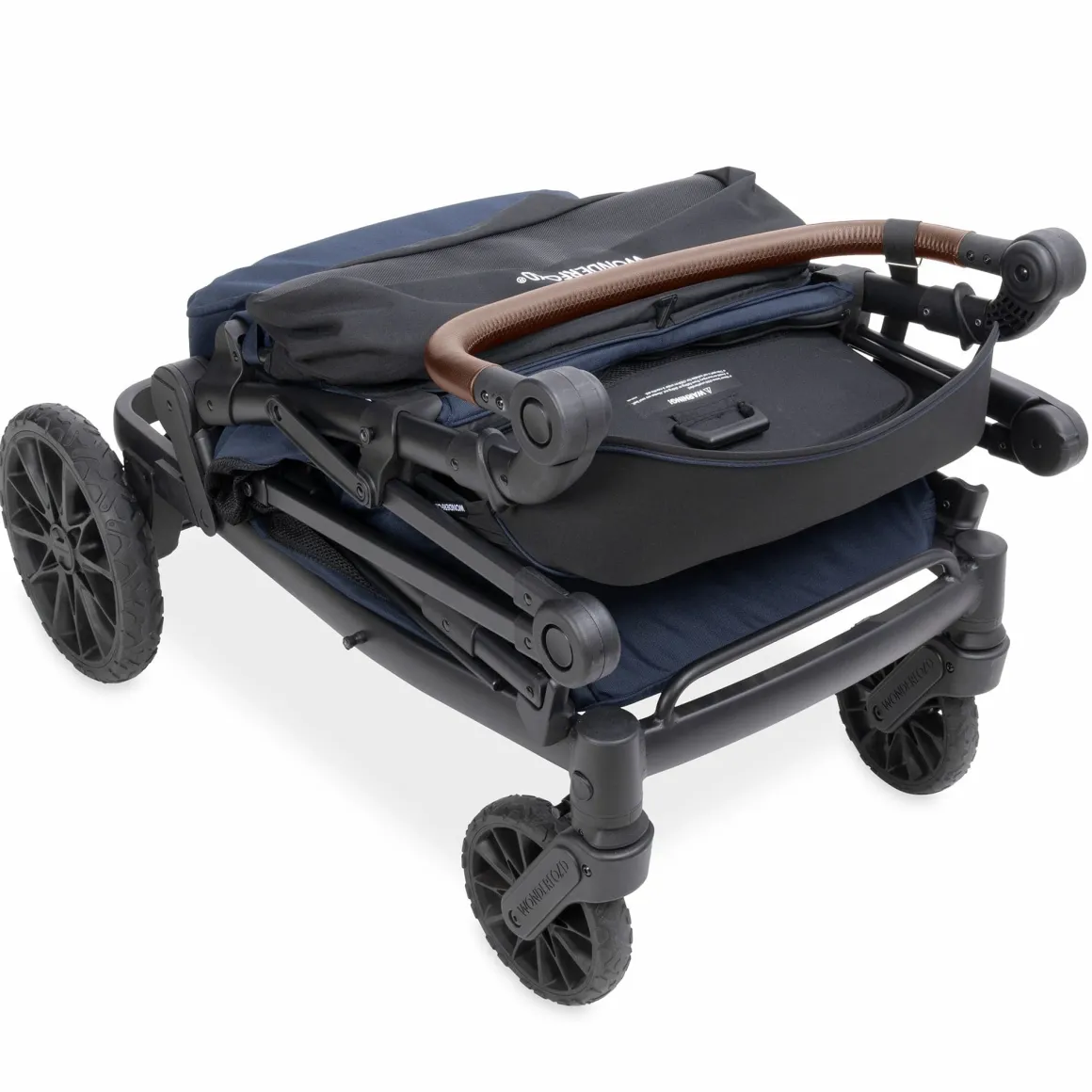 WonderFold L4 Quad (4 Seater) Stroller Wagon - Navy