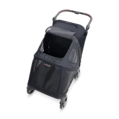 WonderFold Medium Hudson Pet Stroller - Graphite Black
