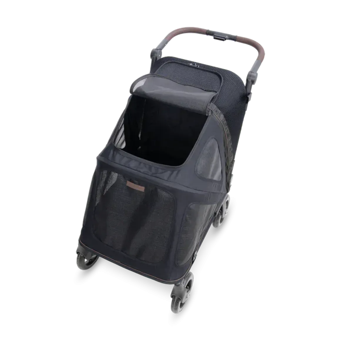 WonderFold Medium Hudson Pet Stroller - Graphite Black