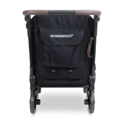 WonderFold Medium Hudson Pet Stroller - Graphite Black