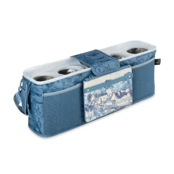 WonderFold Parent Console With 4 Cupholders - Van Gogh Landscape With Houses