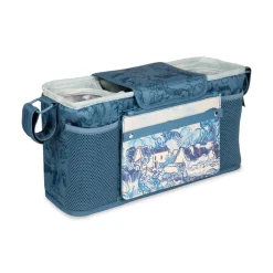 WonderFold Small Parent Console With 2 Insulated Cup Holders - Van Gogh Landscape With Houses