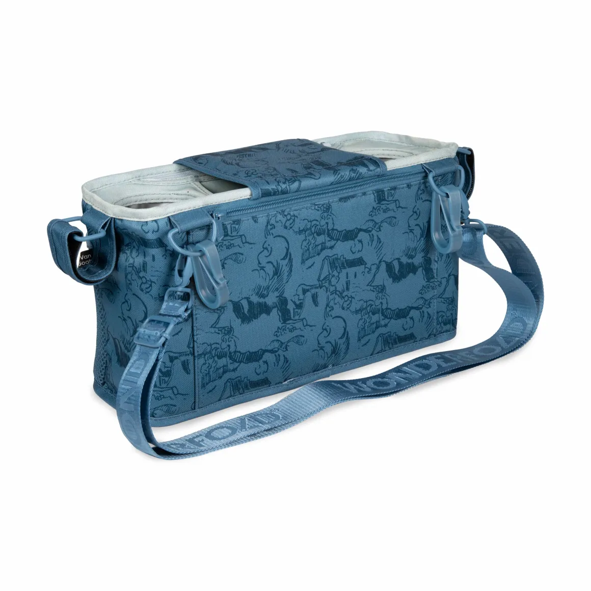 WonderFold Small Parent Console With 2 Insulated Cup Holders - Van Gogh Landscape With Houses