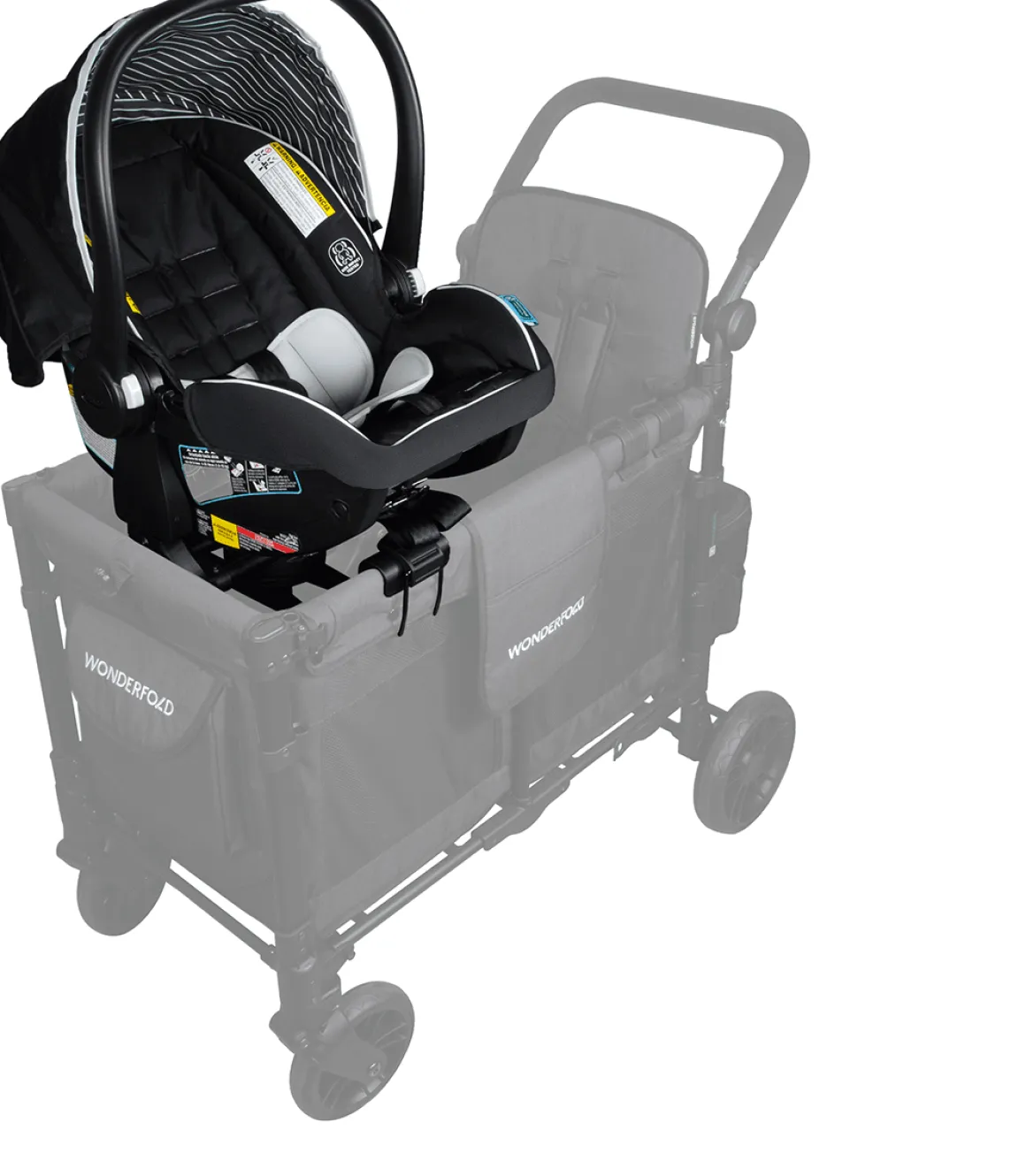 WonderFold W2 Car Seat Adapter - Graco