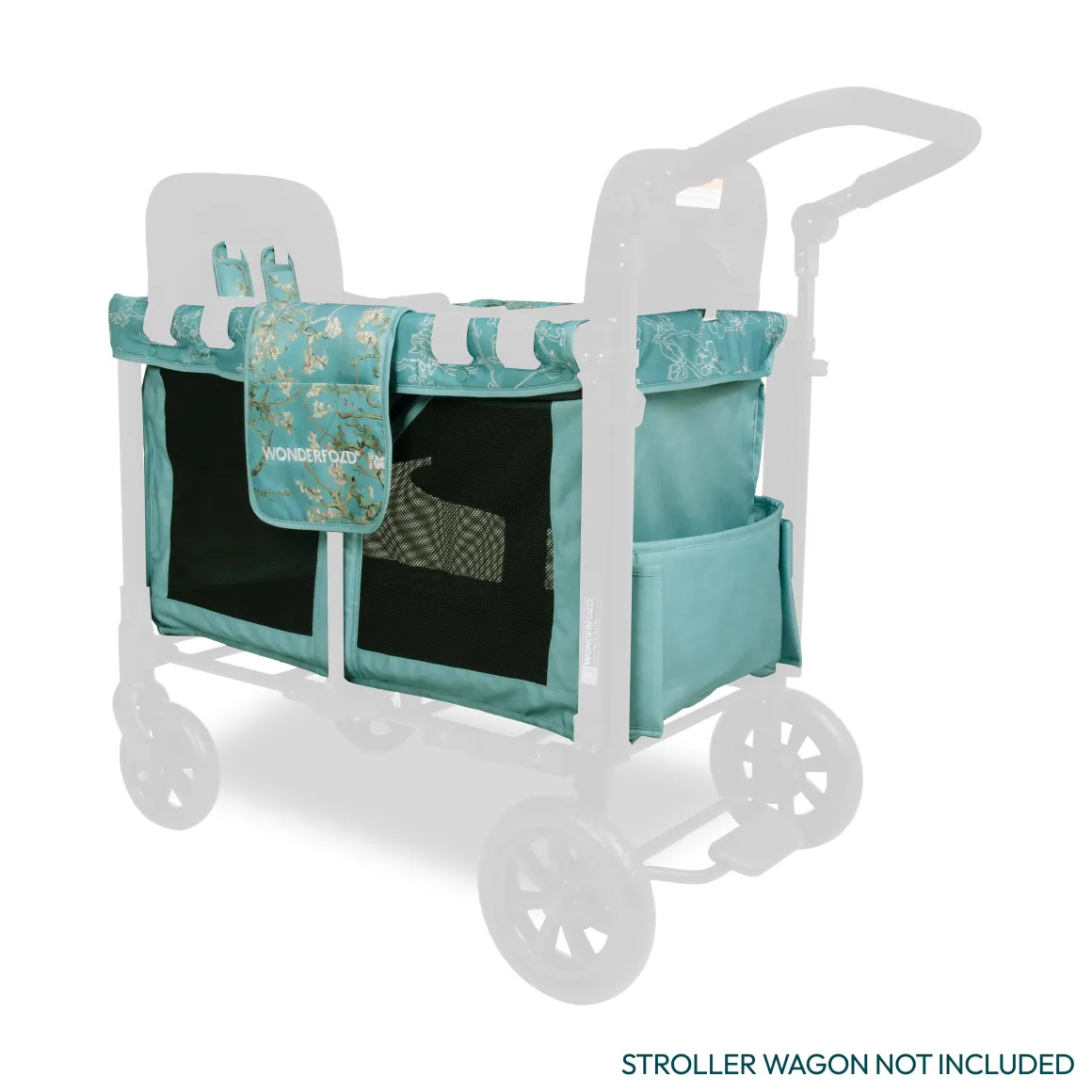 WonderFold W2 Elite/luxe Carriage Fabric - Van Gogh Almond Blossoms