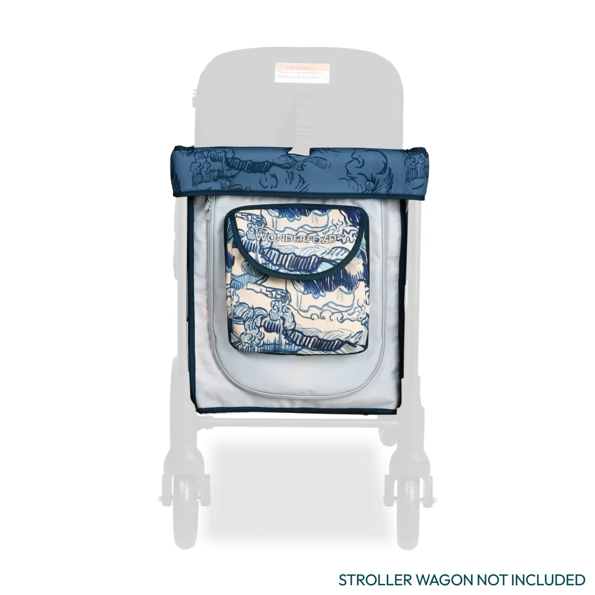 WonderFold W2 Elite/luxe Carriage Fabric - Van Gogh Landscape With Houses