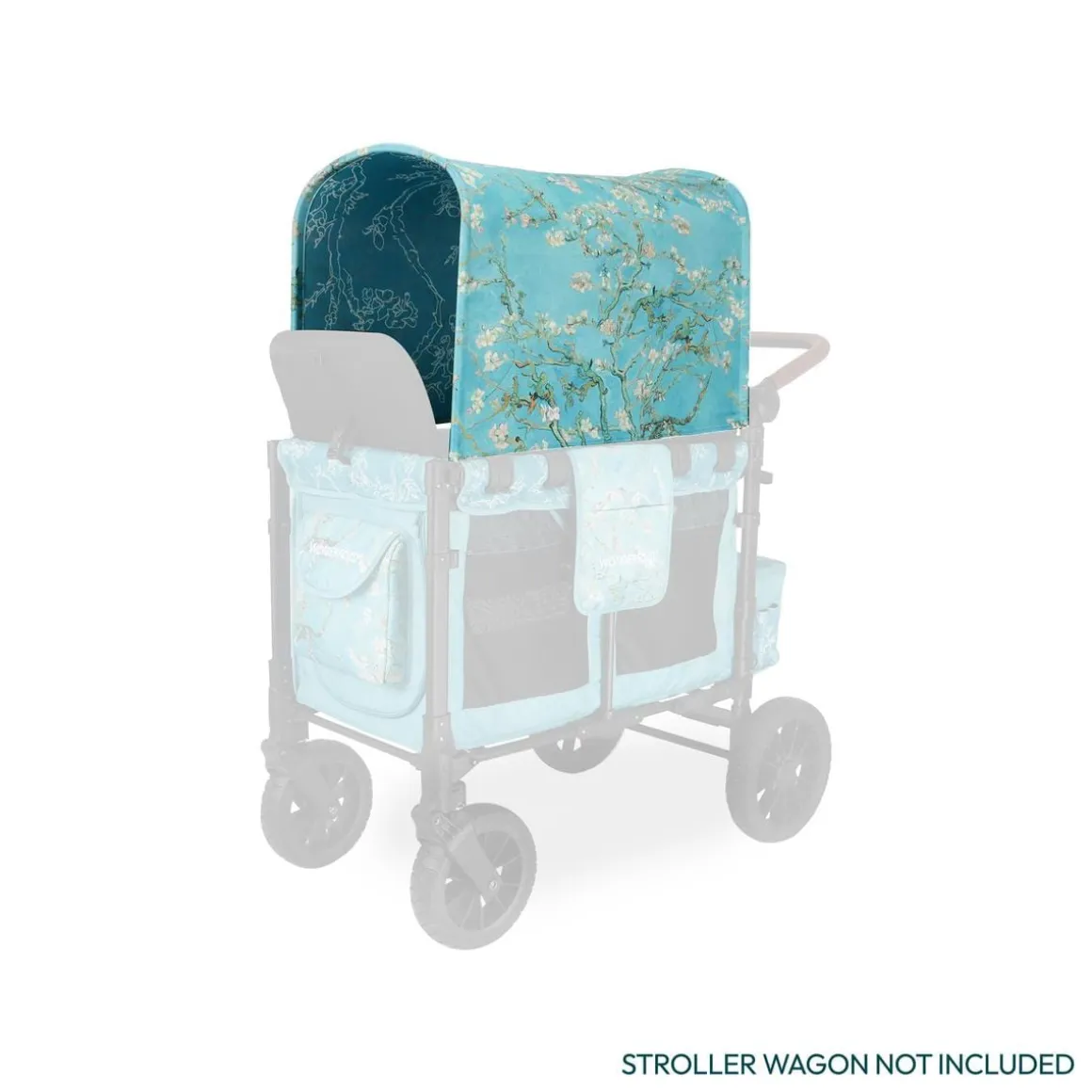 WonderFold W4 Elite/luxe Panoramic Canopy - Van Gogh Almond Blossoms