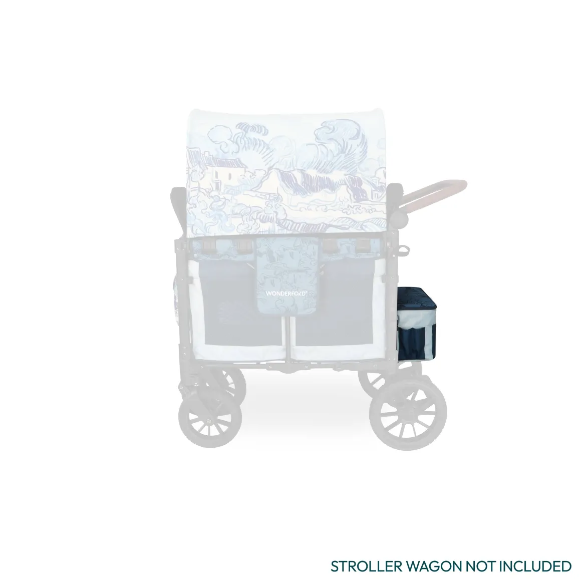 WonderFold W4 Elite/luxe Rear Basket - Van Gogh Landscape With Houses