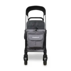 WonderFold W2 Elite Pro (2 Seater) Double Stroller Wagon - Charcoal Gray