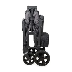 WonderFold W2 Elite Pro (2 Seater) Double Stroller Wagon - Charcoal Gray