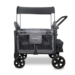 WonderFold W4 Elite Pro (4 Seater) Stroller Wagon - Charcoal Gray