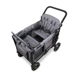 WonderFold W4 Elite Pro (4 Seater) Stroller Wagon - Charcoal Gray