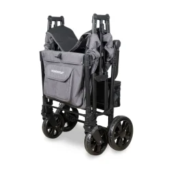 WonderFold W4 Elite Pro (4 Seater) Stroller Wagon - Charcoal Gray