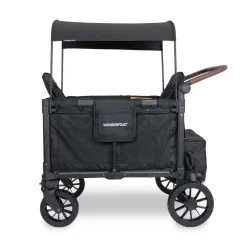 WonderFold W4 Luxe Pro (4 Seater) Stroller Wagon - Jet Black