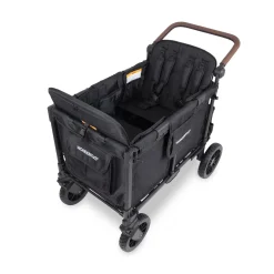 WonderFold W4 Luxe Pro (4 Seater) Stroller Wagon - Jet Black