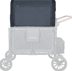 WonderFold W2 Original Flex Canopy - Black