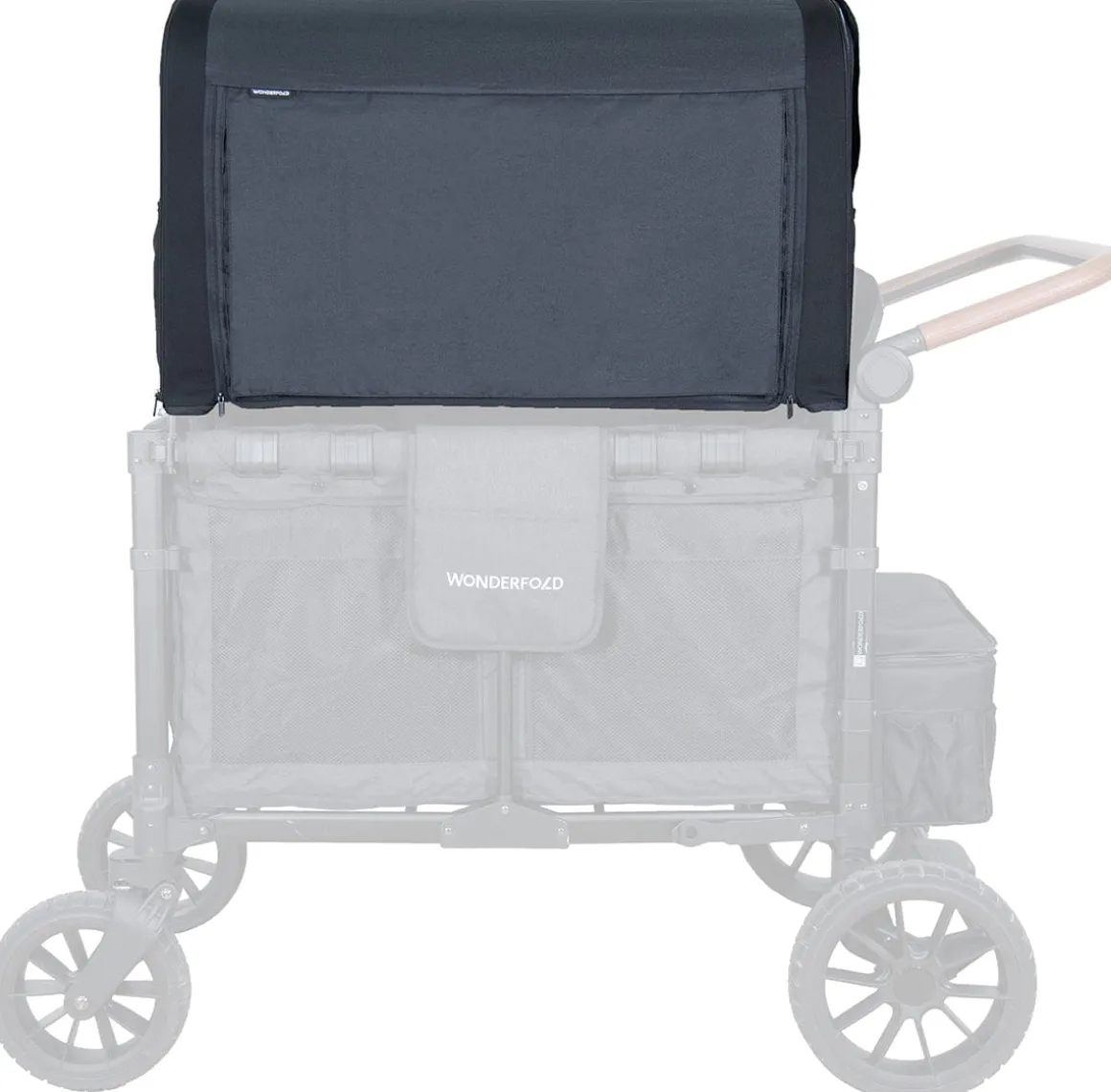 WonderFold W2 Original Flex Canopy - Black