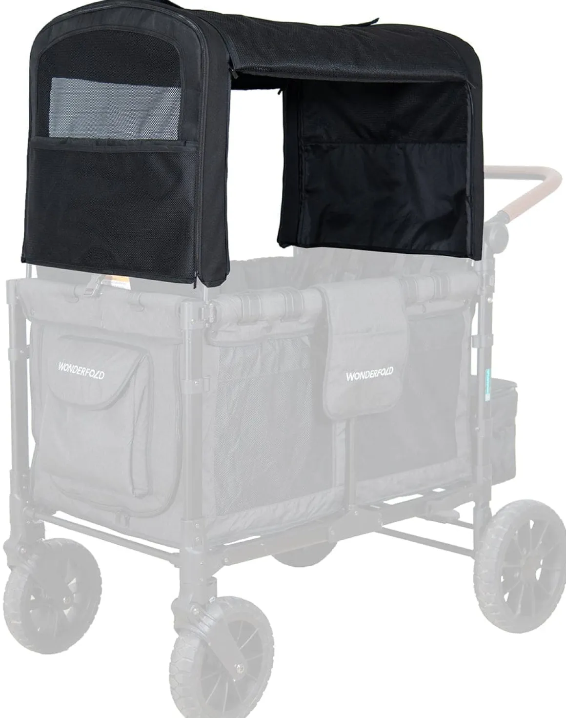 WonderFold W2 Original Flex Canopy - Black