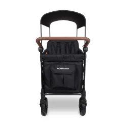 WonderFold W6 Pro Luxe (6 Seater) Stroller Wagon - Jet Black
