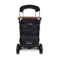 WonderFold W6 Pro Luxe (6 Seater) Stroller Wagon - Jet Black