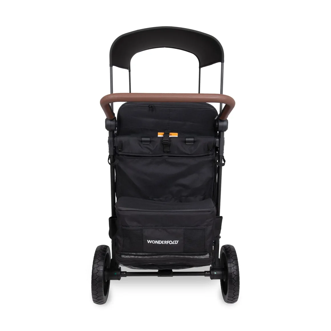 WonderFold W6 Pro Luxe (6 Seater) Stroller Wagon - Jet Black