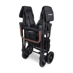 WonderFold W6 Pro Luxe (6 Seater) Stroller Wagon - Jet Black