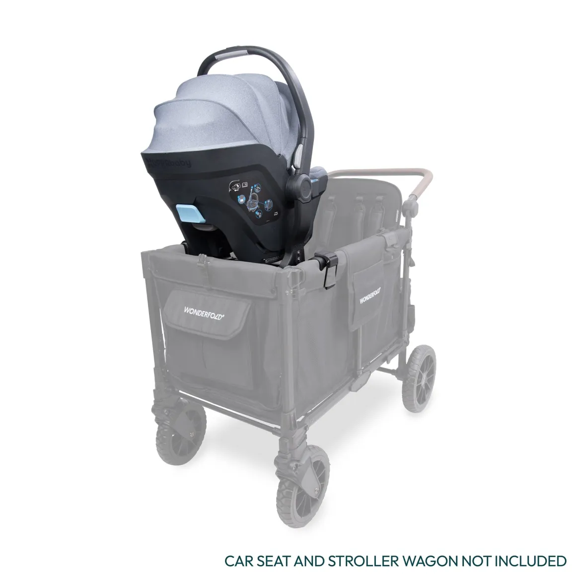 WonderFold W4 / W6 Pro Series Car Seat Adapter - UPPAbaby