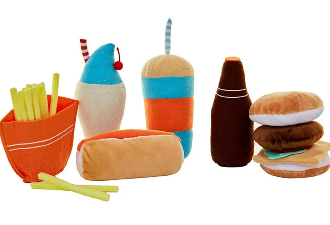 Wonder & Wise Big Burger Play Food Set