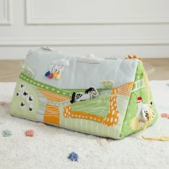 Wonder & Wise Farm Activity Tummy Time Toy Wedge